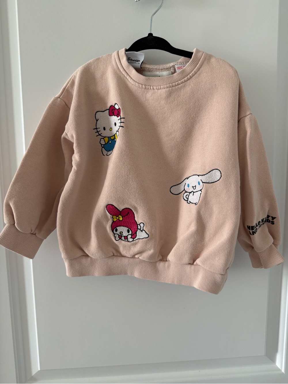 Zara x Sanrio Hello Kitty and Friends Toddler Sweatshirt